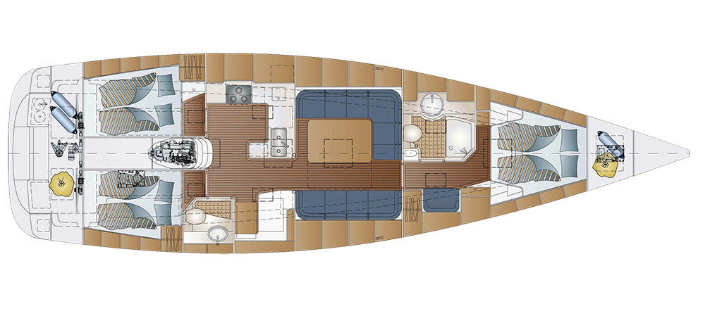 C46Hanseboot innen